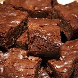 Receta básica de brownies