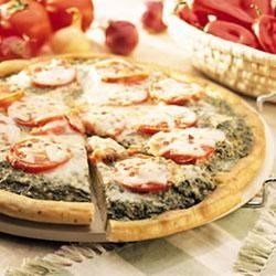 Receta clásica de pizza margarita