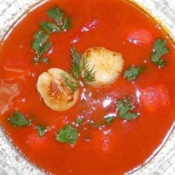 Receta Crema de Tomate (Tofu)