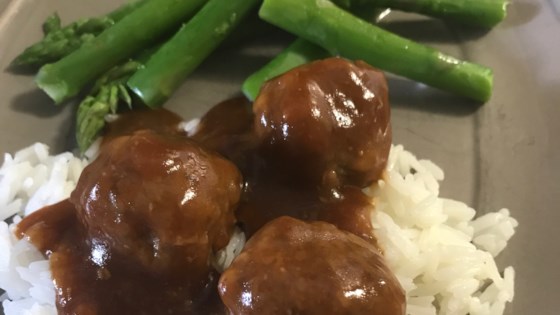 Receta de albóndigas agridulces II