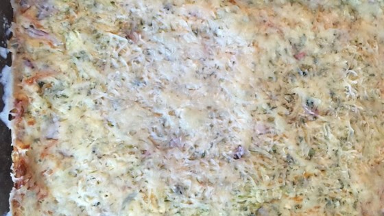 Receta de aperitivo de calabacín, queso y ajo