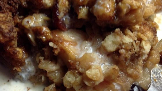 Receta de Apple Crisp V