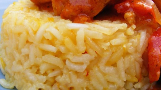 Receta de arroz con azafrán indio