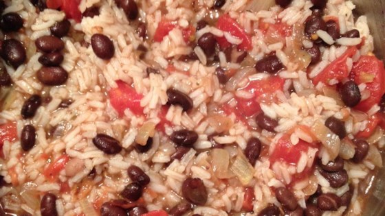 Receta de Arroz con Frijoles Negros