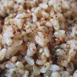 Receta de arroz con pecanas