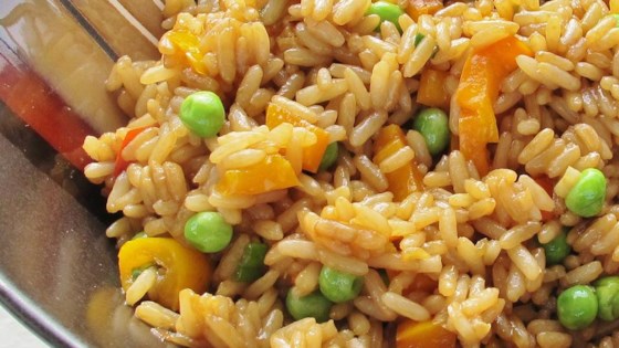 Receta de arroz frito con verduras