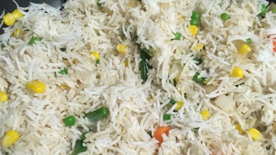 Receta de arroz vegetal indio