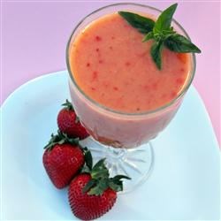 Receta de batido de frutas tropicales