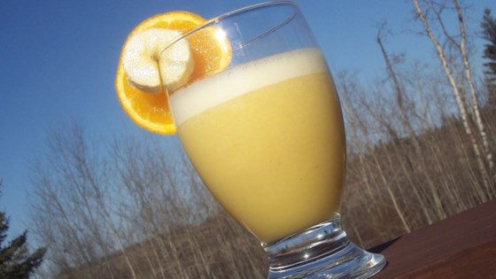 Receta de bebida de crema de naranja