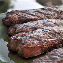 Receta de bistec a la barbacoa