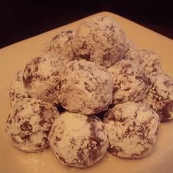 Receta de bolas de bourbon de cereza