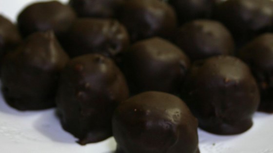 Receta de bolas de chocolate