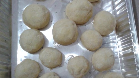 Receta de bolas de mantequilla de Amaretto