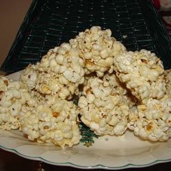 Receta de bolas de palomitas de maíz de antaño