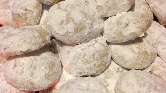 'Receta de bolitas de mantequilla de nuez de la bisabuela'