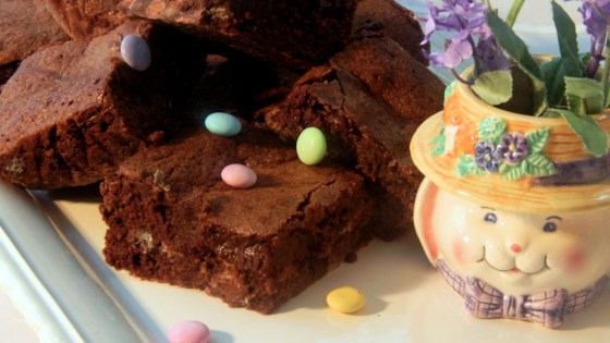 Receta de brownies de chocolate de plato hondo