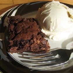 Receta de brownies de lujo