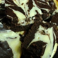 Receta de brownies de queso crema III