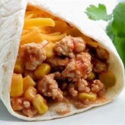 'Receta de burritos de pavo de Gary'