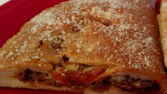 Receta de calzone para máquina de pan