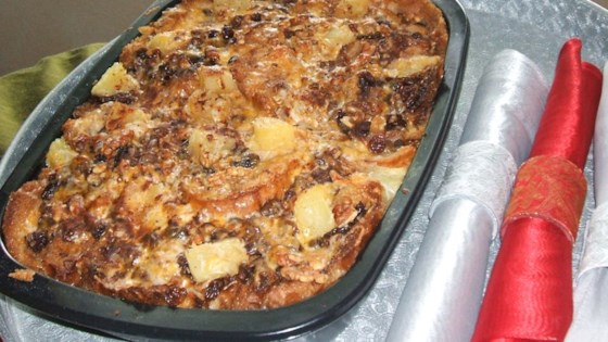 Receta de capirotada (budín de pan mexicano)