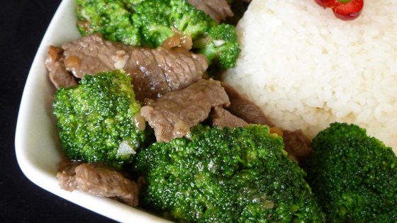 Receta de carne de brócoli I