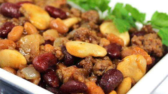 Receta de cazuela de frijoles calicó