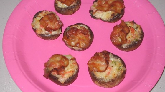 Receta De Champiñones Rellenos De Mariscos