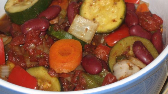 Receta de Chile Vegetal en Olla de Cocción Lenta