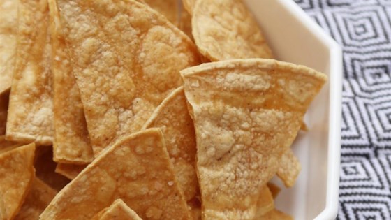 Receta de chips de tortilla al horno