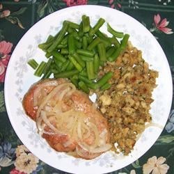 Receta de chuletas de cerdo al romero y jerez