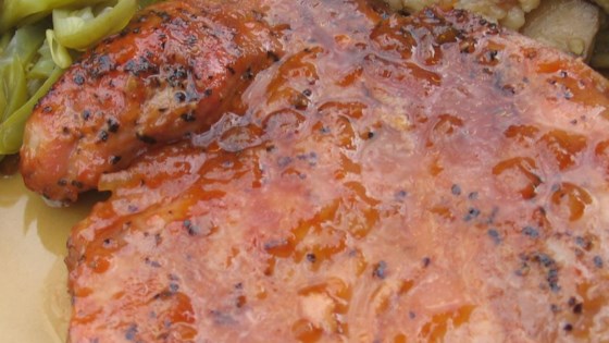 Receta de chuletas de cerdo con albaricoque