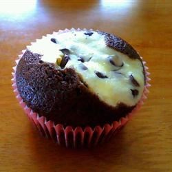 'Receta de cupcakes de fondo negro de la abuela Gudgel'