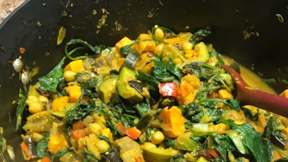Receta de curry de verduras de Marrakech