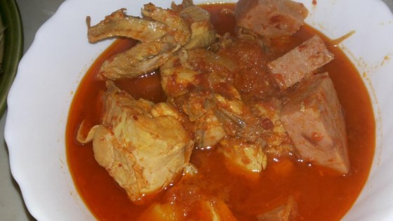 Receta de curry del diablo