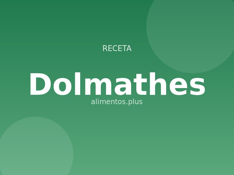 Receta de dolmathes