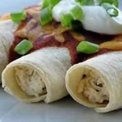 Receta de Enchiladas de Pollo IV