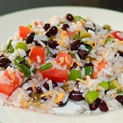 Receta de Ensalada de Arroz Santa Fe