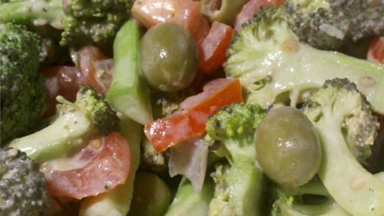 'Receta de ensalada de brócoli de Mardi'