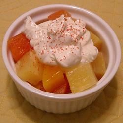 Receta de ensalada de frutas tropicales de verano