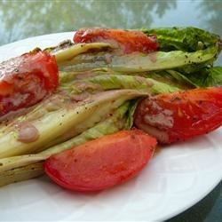 Receta de ensalada de lechuga romana a la parrilla