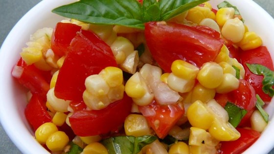 Receta de ensalada de maíz de verano