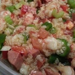 Receta de ensalada Jambalaya