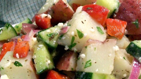 Receta de Ensalada Mediterránea de Patata