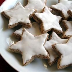 Receta de estrellas de canela