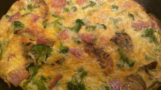 'Receta de frittata de patata y huevo de Nan'