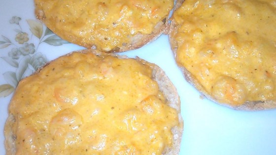 Receta de fusión de camarones con queso