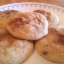 'Receta de galletas con gotas de pasas de Helen'