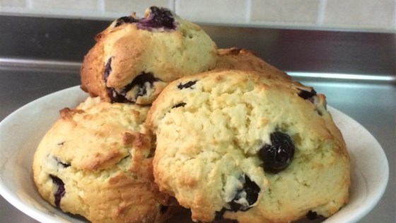 Receta de galletas de arándanos