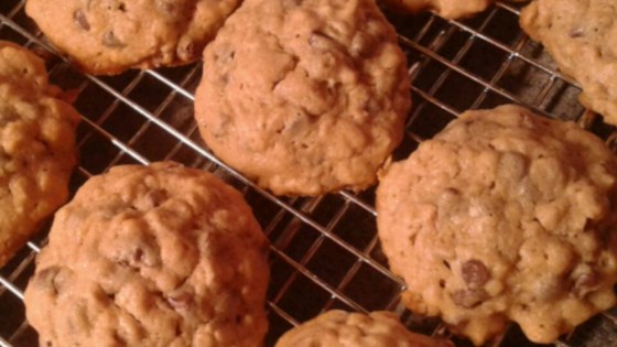 Receta de galletas de avena, mantequilla de maní y chispas de chocolate